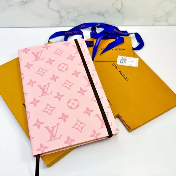 Louis Vuitton Pink Jane Notebook MM - Picture 5 of 6